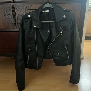 Nasty Gal Faux leather Moto jacket